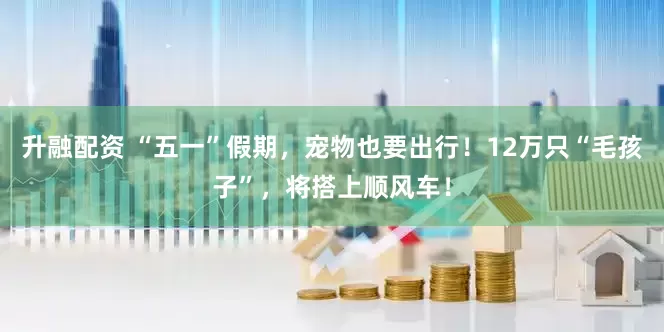 升融配资 “五一”假期，宠物也要出行！12万只“毛孩子”，将搭上顺风车！