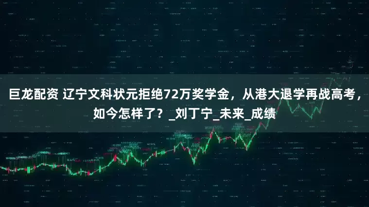 巨龙配资 辽宁文科状元拒绝72万奖学金，从港大退学再战高考，如今怎样了？_刘丁宁_未来_成绩