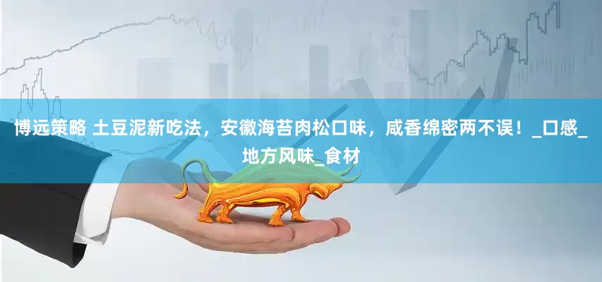 博远策略 土豆泥新吃法，安徽海苔肉松口味，咸香绵密两不误！_口感_地方风味_食材