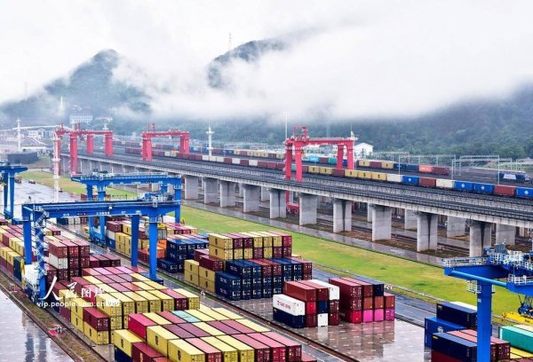 91微操盘 浙江义乌：苏溪国际枢纽港开港百余日累计到发集装箱达4.5万标箱